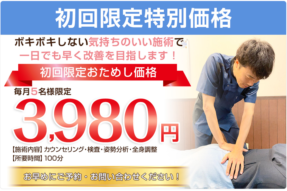 初回料金：3,980円